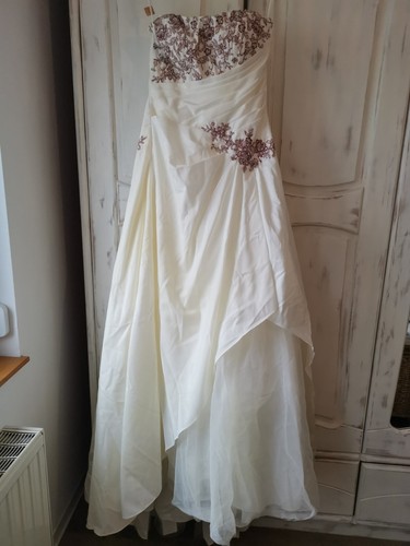 Brautkleid ivory - 36,