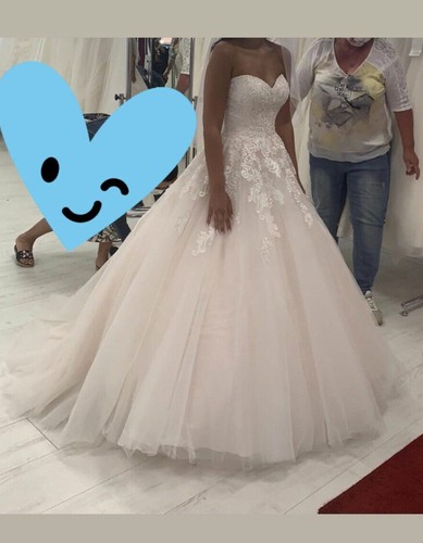 Brautkleid mit reifrock - brautkleid,
