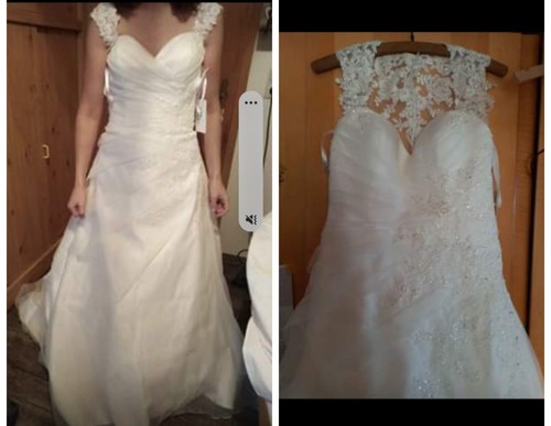 Ungetragenes brautkleid 40 - gr.,