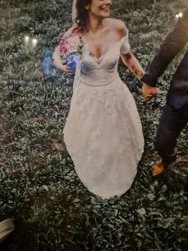 Brautkleid mit reifrock - brautkleid,