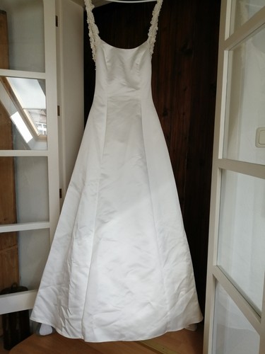 Brautkleid creme weiß - creme-weiß, gr