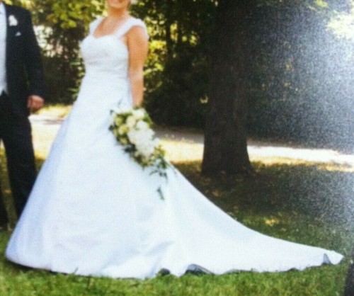 Hochzeitskleid mit schleier - mit,