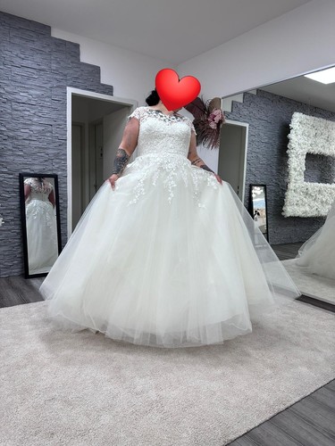 Brautkleid mit reifrock - mit,